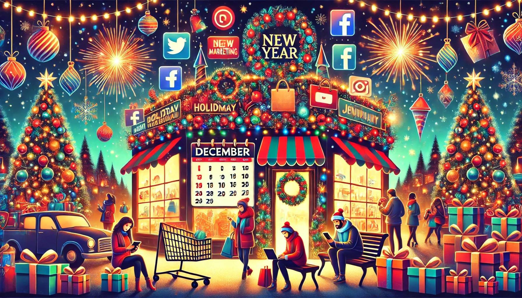 Don’t Let Your Brand Go Dark: The Power of Holiday and New Year Marketing